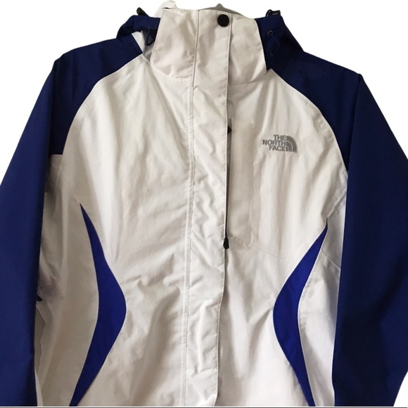 The North Face White Blue Boundary Hyvent Jacket - Picture 7 of 12